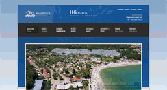 Desktop Screenshot of maslinica-rabac.com